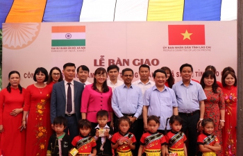 India@75: Inauguration of QIP Project in Lao Cai Province